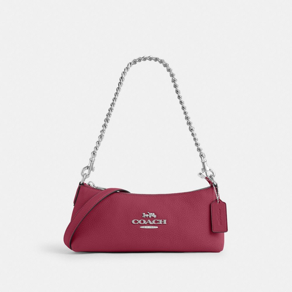 Charlotte Shoulder Bag - CL407 - Silver/Bright Violet