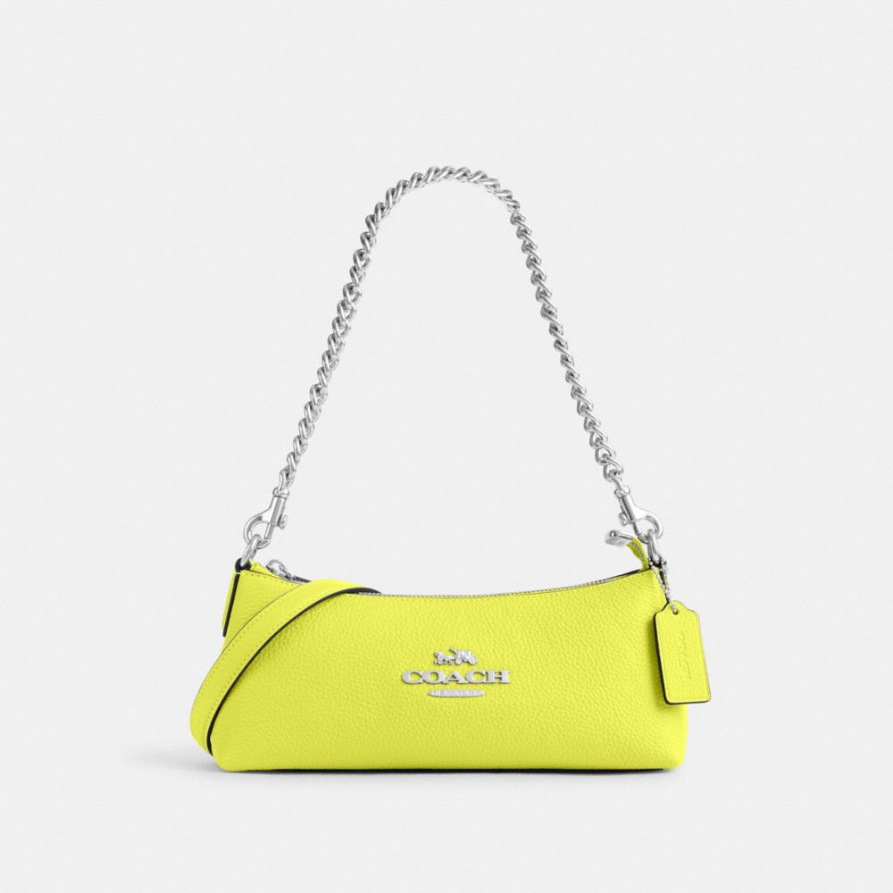Charlotte Shoulder Bag - CL407 - Sv/Bright Yellow