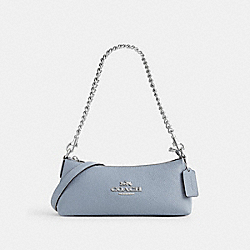 COACH CL407 Charlotte Shoulder Bag SV/GREY MIST