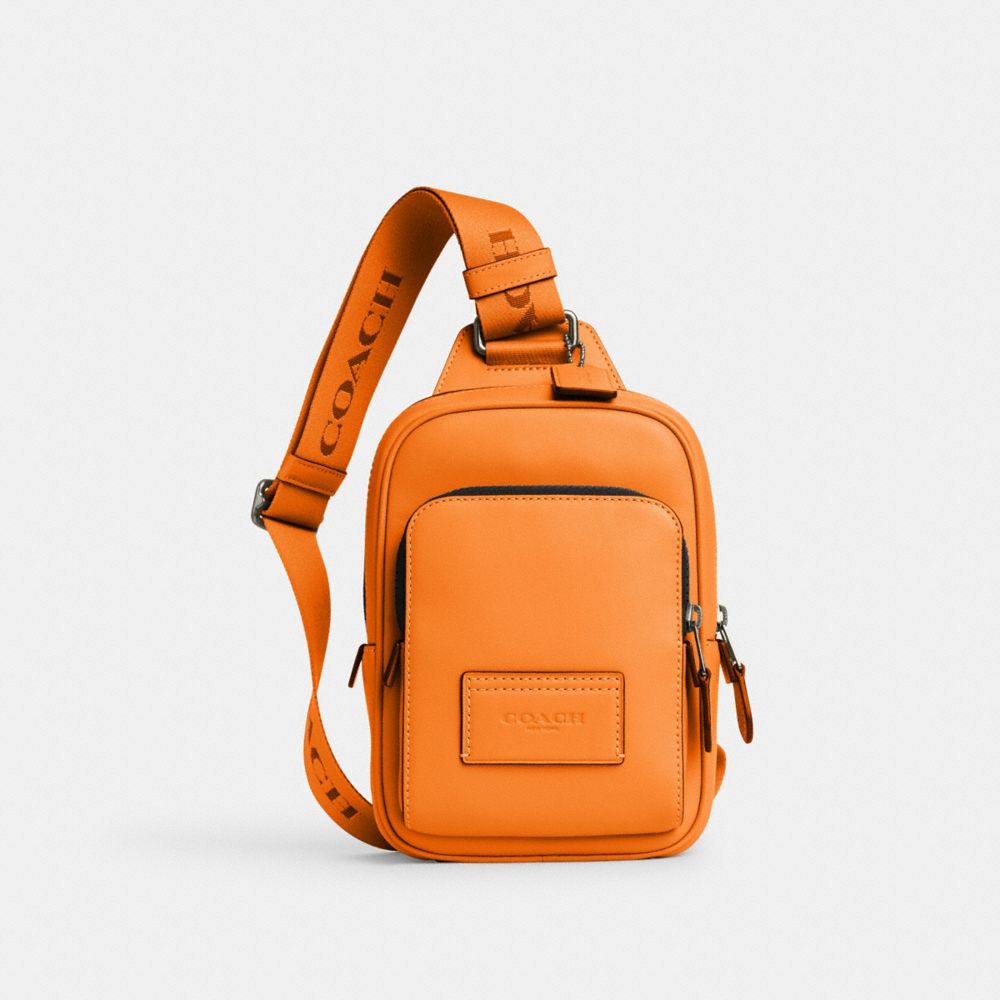 COACH CL410 Track Pack 14 QB/BRIGHT MANDARIN