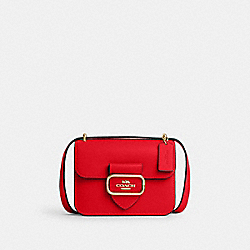 Morgan Square Crossbody - CL416 - Gold/Electric Red