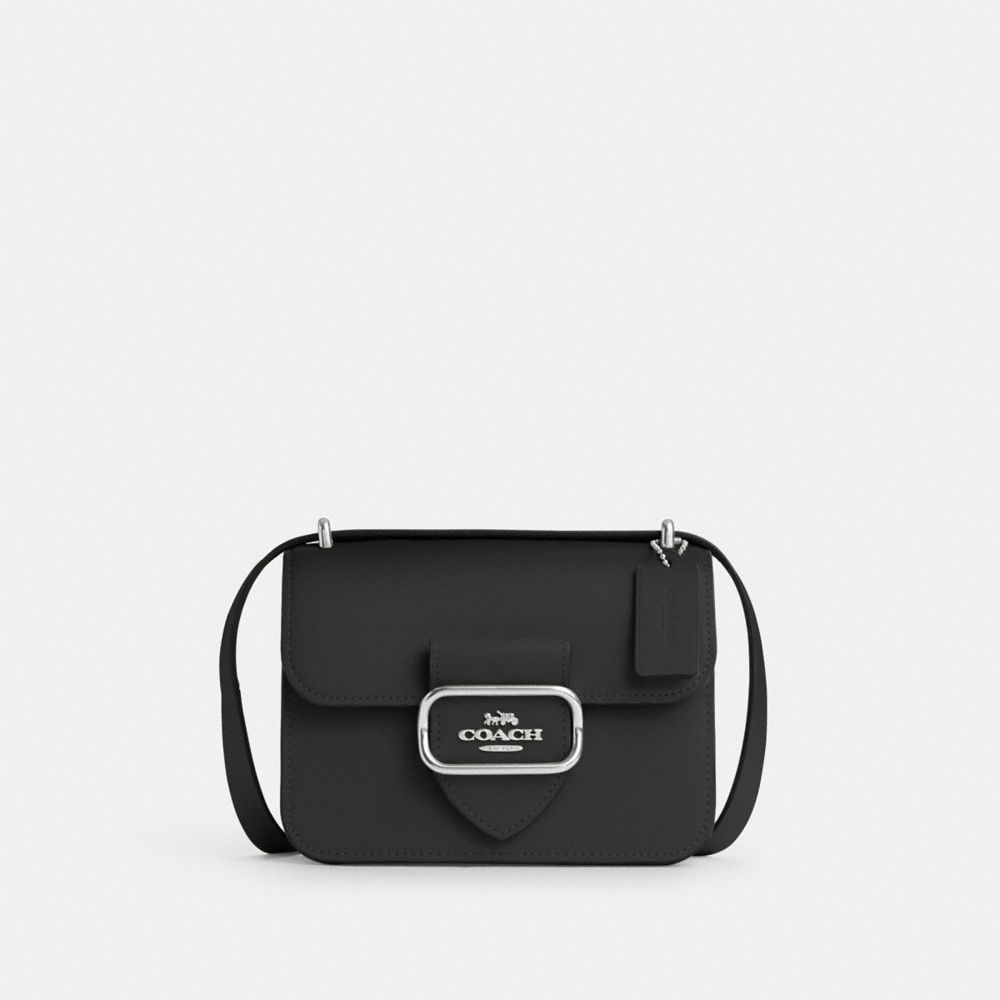 Morgan Square Crossbody - CL416 - Silver/Black