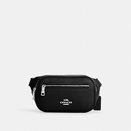 COACH CL479 Mini Belt Bag Silver/Black