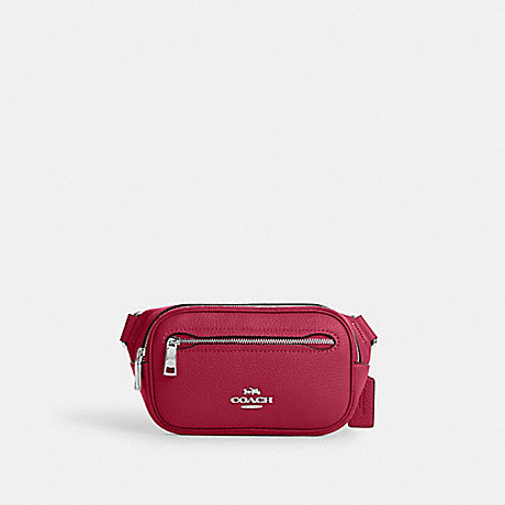 COACH CL479 Mini Belt Bag Silver/Bright Violet