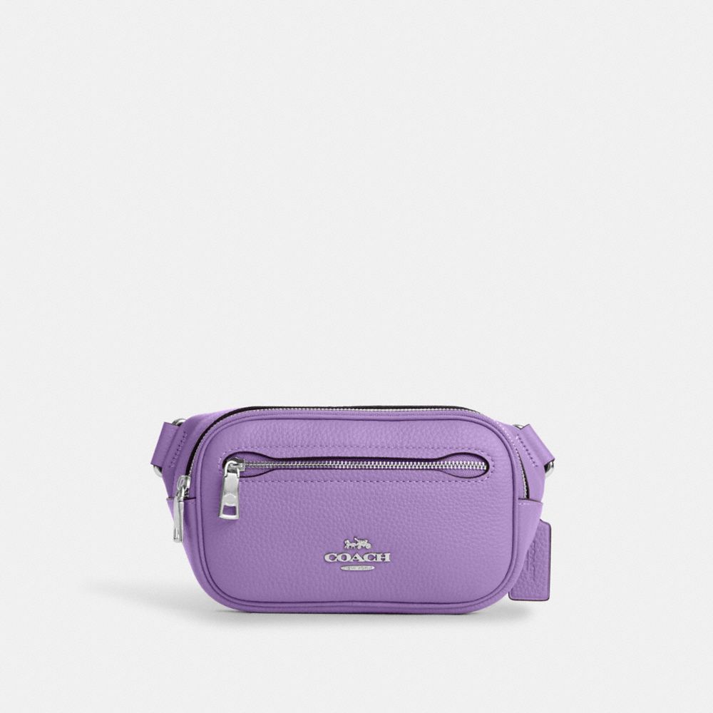 COACH CL479 Mini Belt Bag Silver/Iris