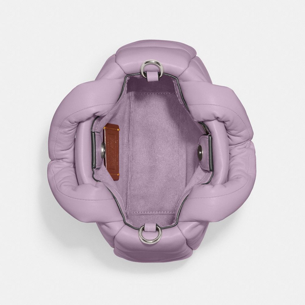 迷你豐盈絎縫托特手袋