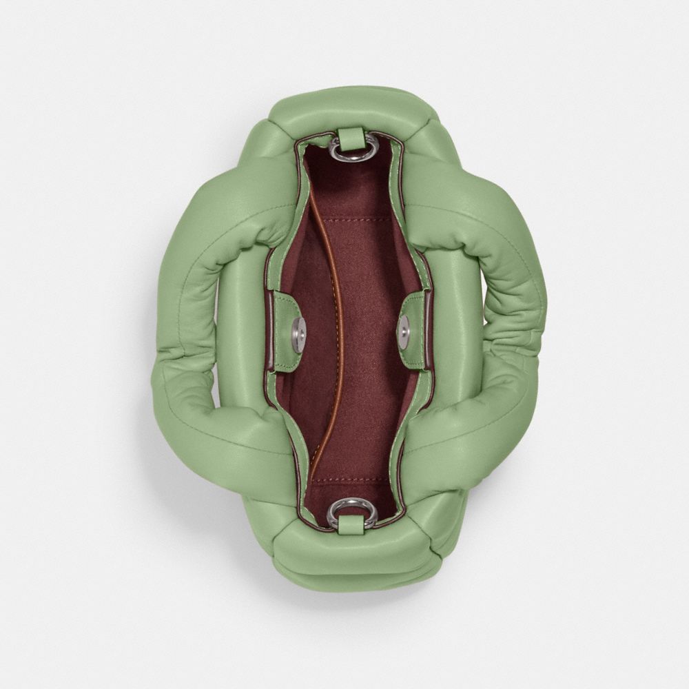 迷你豐盈絎縫托特手袋