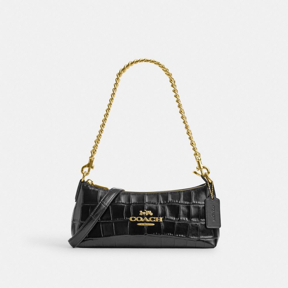 Charlotte Shoulder Bag - CL656 - Gold/Black