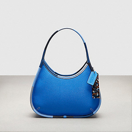 COACH CL701 Ergo Bag In Coachtopia Leather With Upcrafted Scrap Binding Vintage Blue Multi
