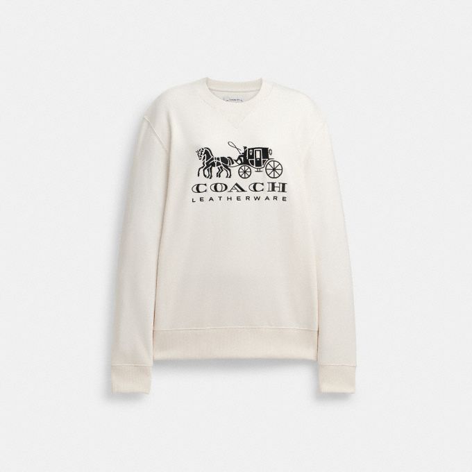 COACH Official Site Official page HORSE AND CARRIAGE CREWNECK