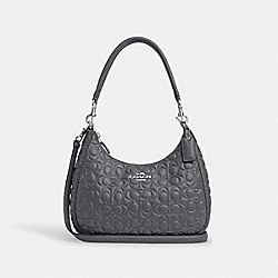 Teri Hobo With Signature - CM055 - Silver/Industrial Grey