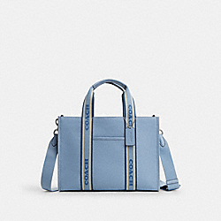 Smith Tote - CM067 - Silver/Cornflower Multi