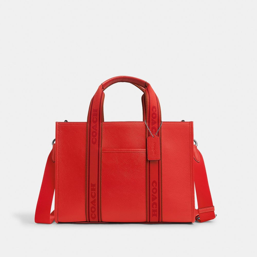 Smith Tote - CM067 - Silver/Miami Red Multi