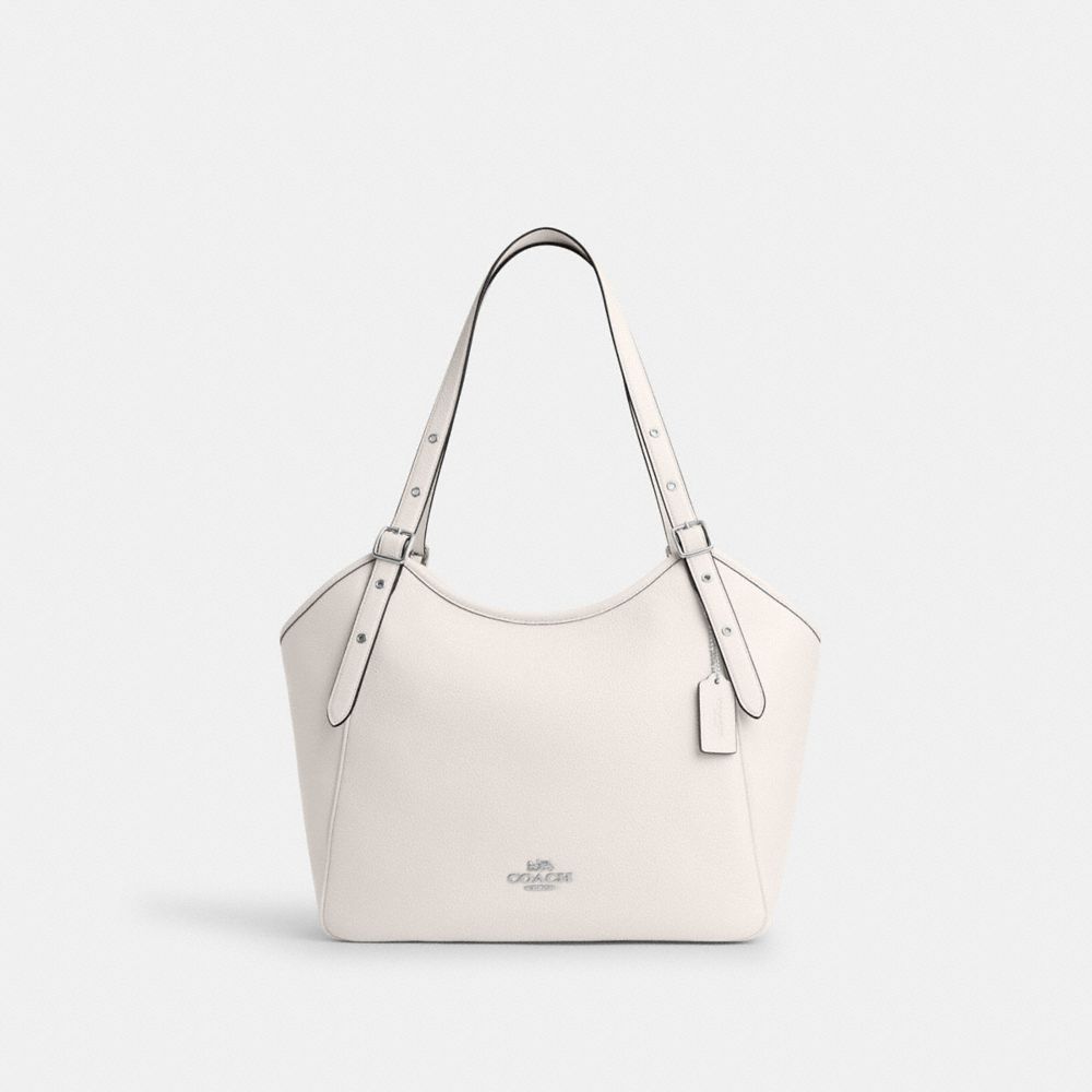 Meadow Shoulder Bag - CM074 - Silver/Chalk