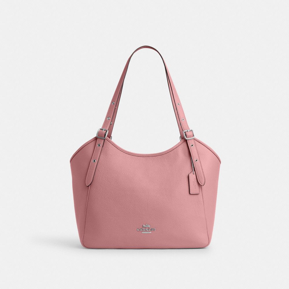 Meadow Shoulder Bag - CM074 - Silver/True Pink