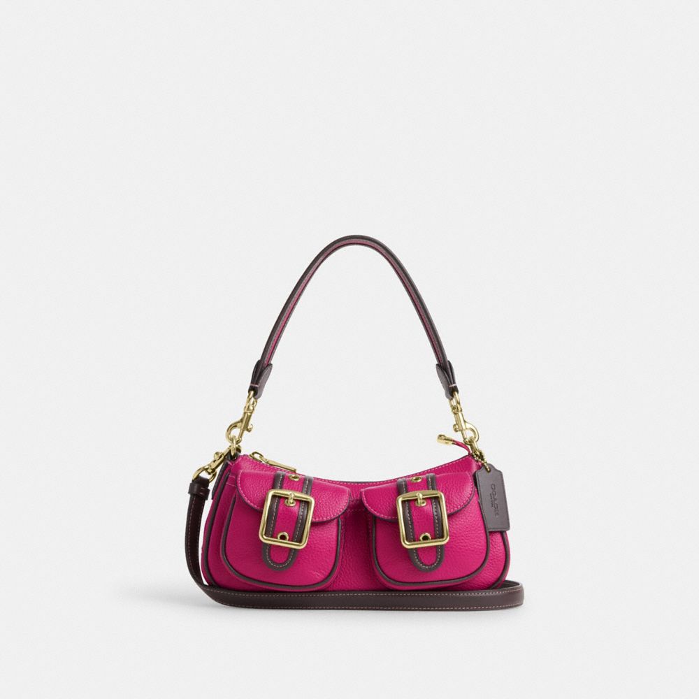 COACH CM078 Ashton Baguette IM/CERISE MULTI