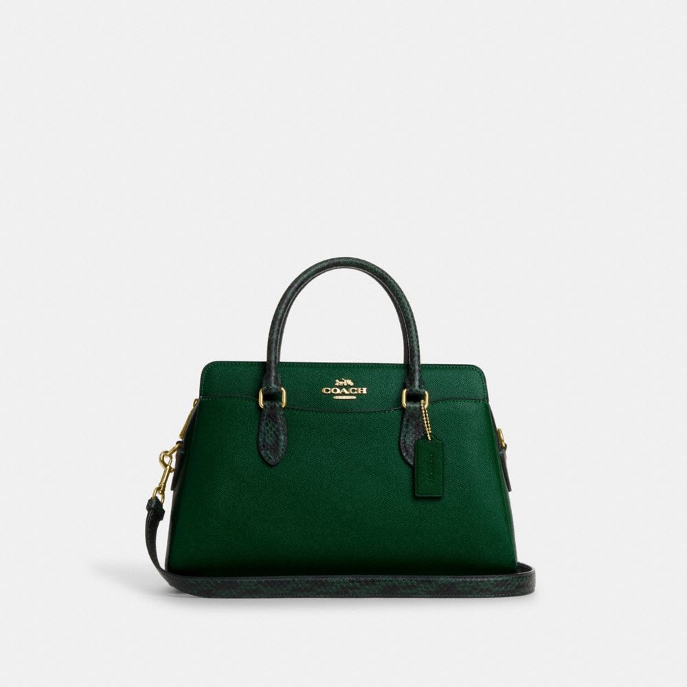 COACH CM083 Darcie Carryall IM/DARK PINE