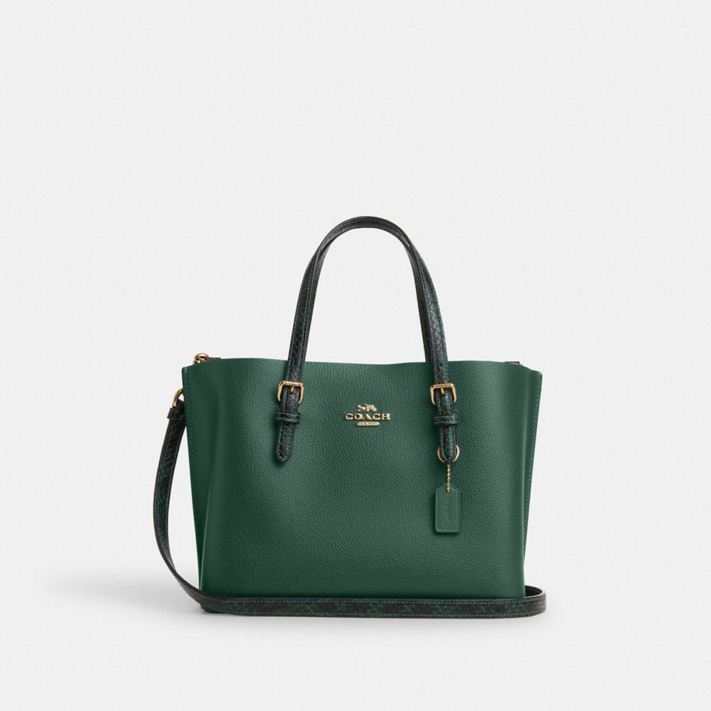 COACH CM087 Mollie Tote 25 Im/Dark Pine