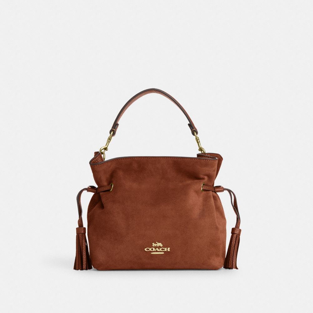 Andy Crossbody - CM091 - Gold/Redwood