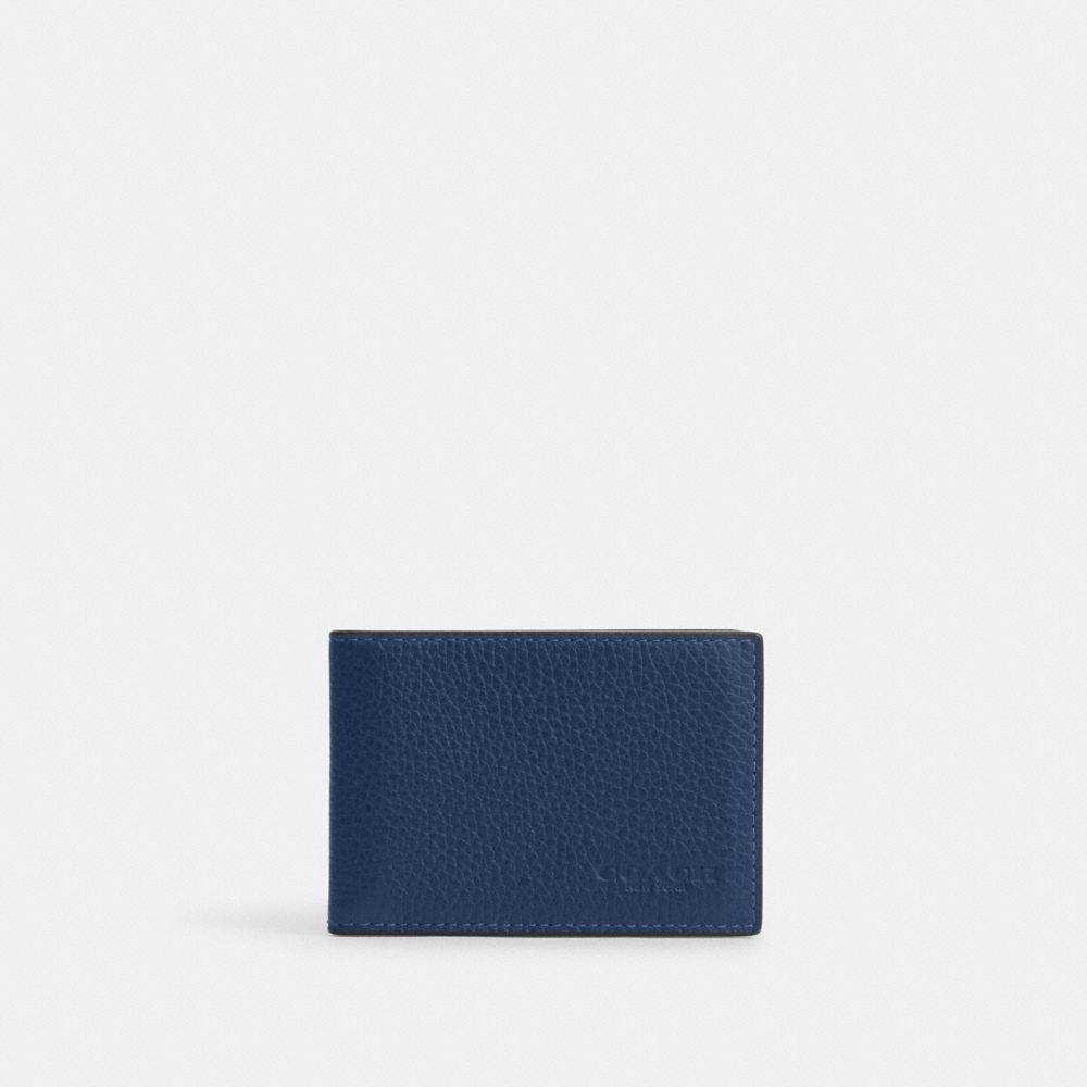 Compact Billfold Wallet - CM167 - Deep Blue