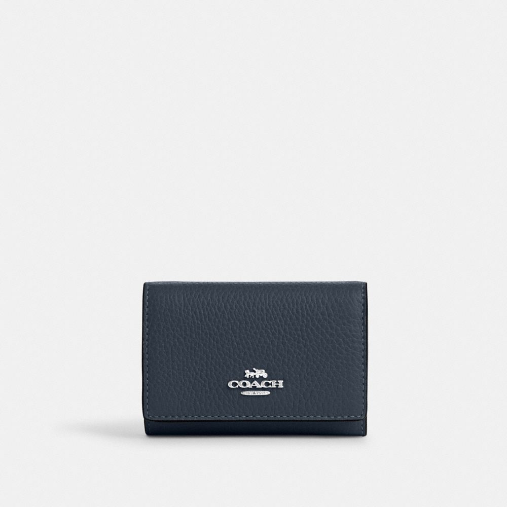 Micro Wallet - CM238 - Silver/Denim