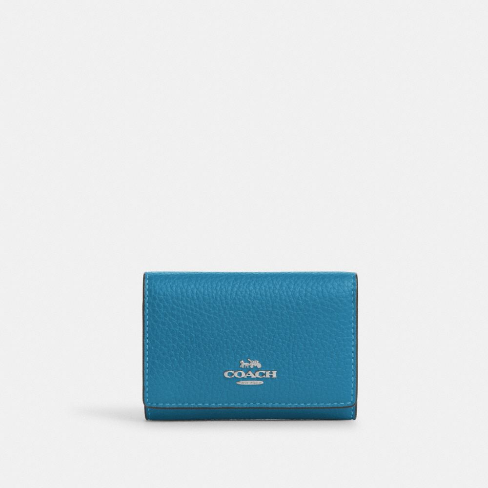 Micro Wallet - CM238 - Silver/Electric Blue