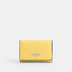 Micro Wallet - CM238 - Silver/Retro Yellow