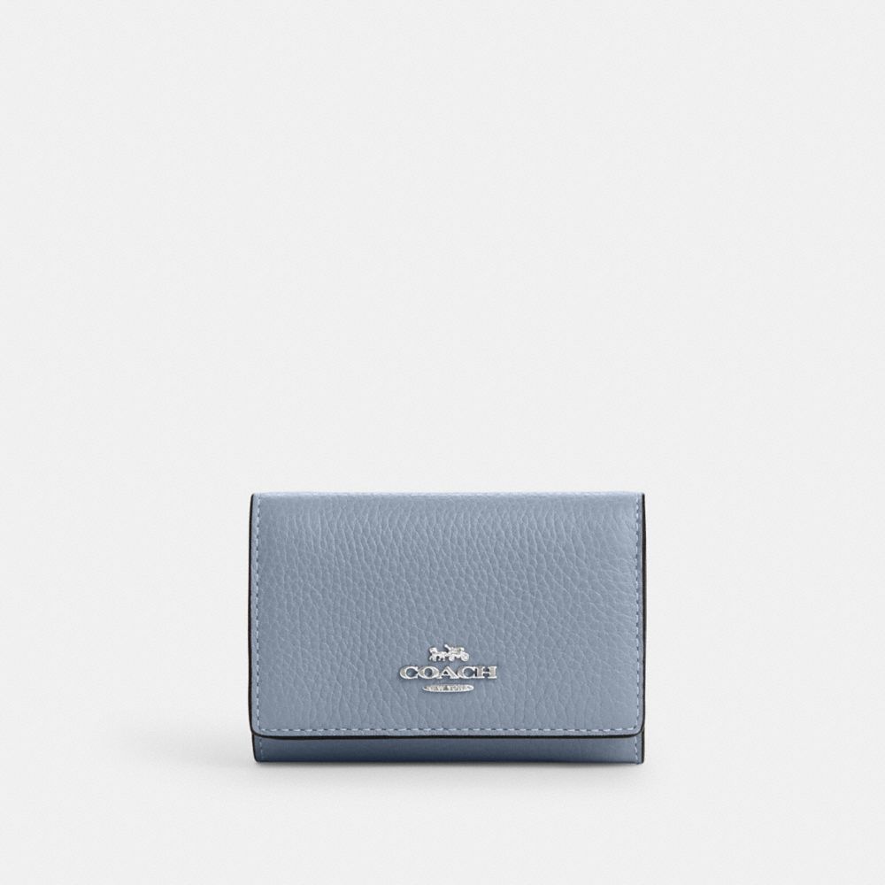 ★COACH★マイクロウォレット◇Micro Wallet◇CM238 COACH Cm238 - MICRO WALLET - SILVER/GREY MIST | COACH