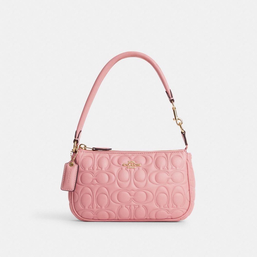 COACH CM239 Nolita 19 With Signature GOLD/LIGHT BLUSH