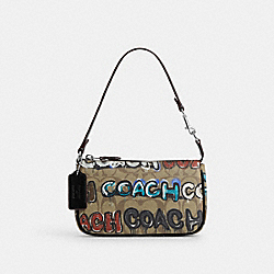 Coach X Mint + Serf Nolita 19 In Signature Canvas - CM240 - Silver/Khaki Multi