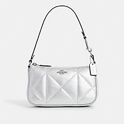 COACH CM250 Nolita 19 With Puffy Diamond Quilting SILVER/METALLIC SILVER