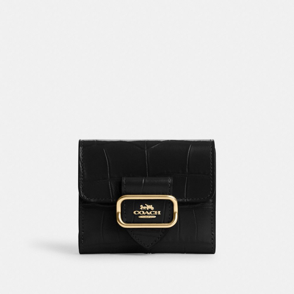 COACH CM263 Small Morgan Wallet Gold/Black