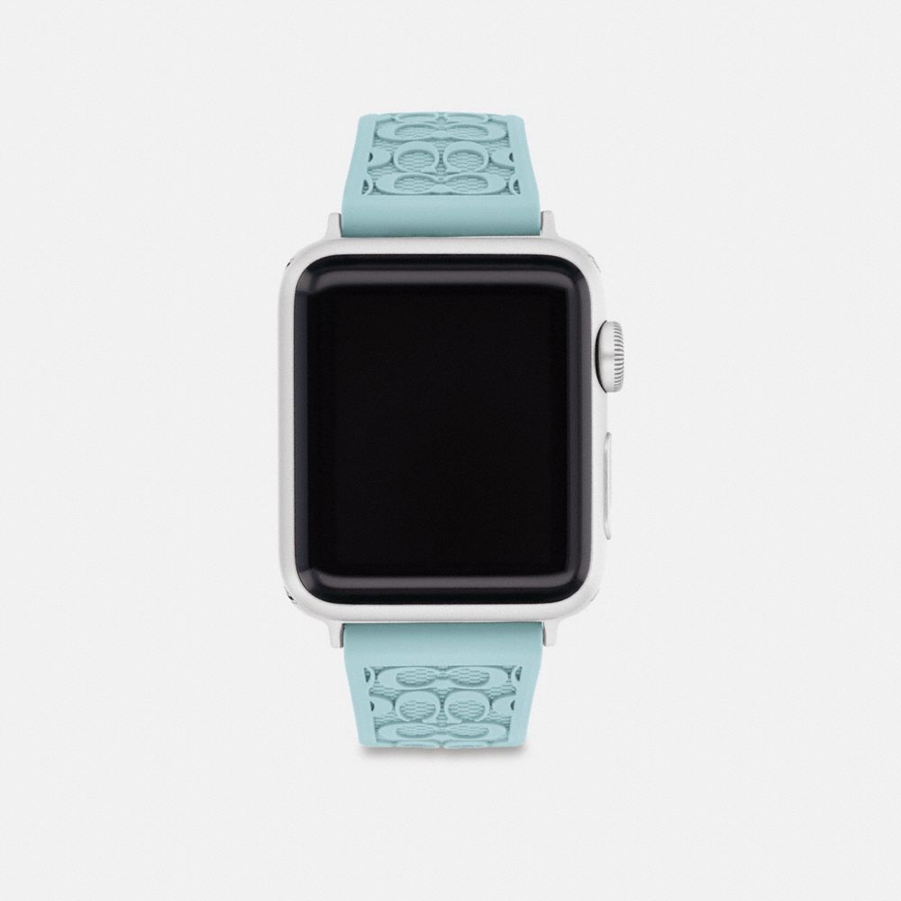 COACH CM310 Apple Watch® Strap, 38 Mm And 40 Mm Mint