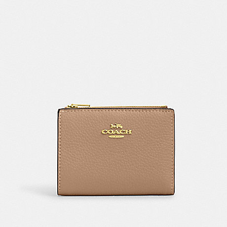 COACH CM315 Bifold Wallet Gold/Taupe
