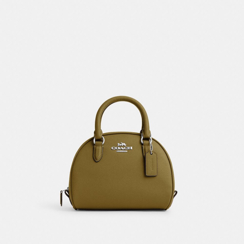 Sydney Satchel - CM316 - Silver/Citron