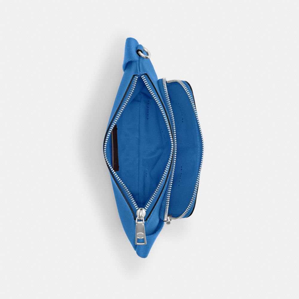 BELT BAG WITH SIGNATURE CANVAS