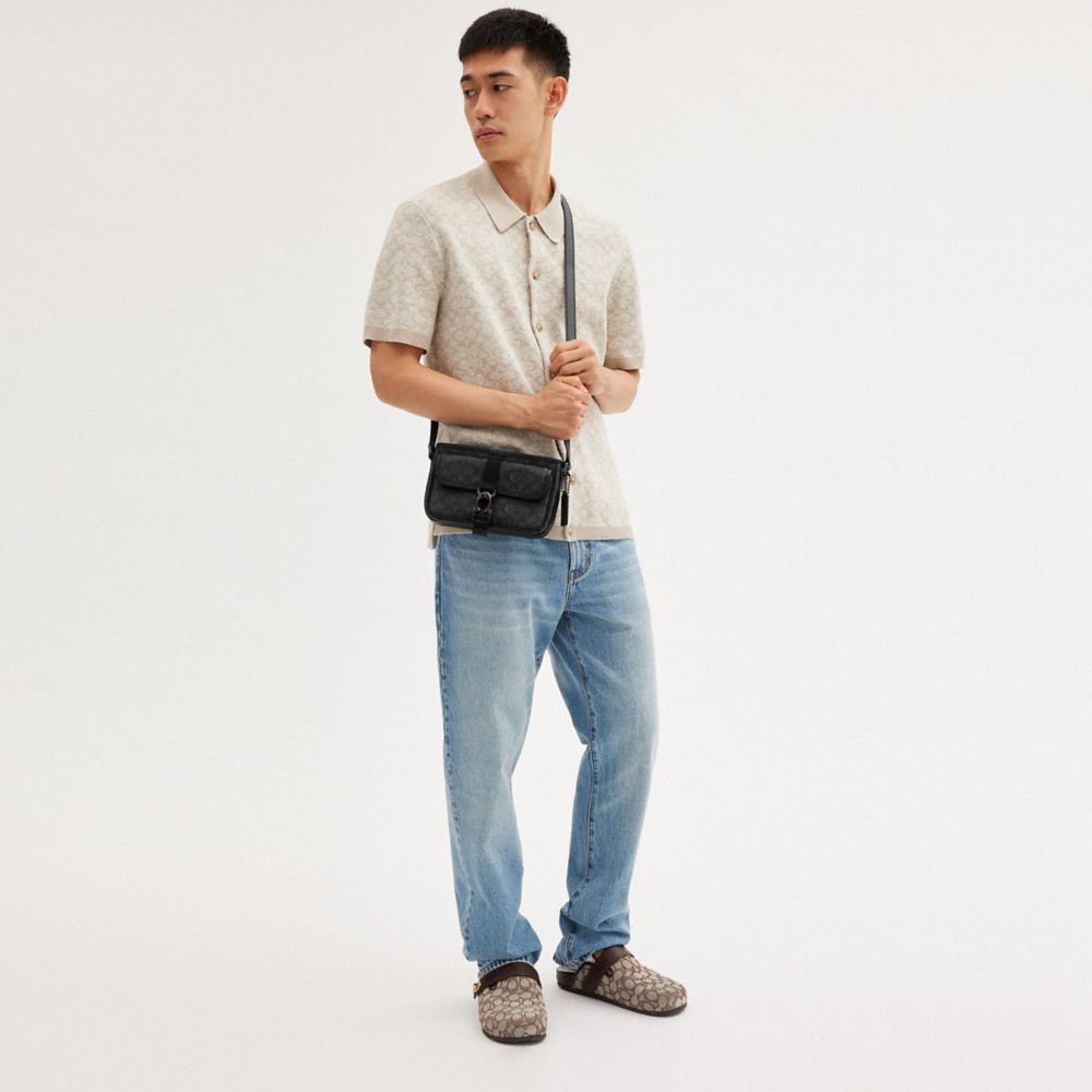 BECK 經典 SIGNATURE 帆布斜背手袋