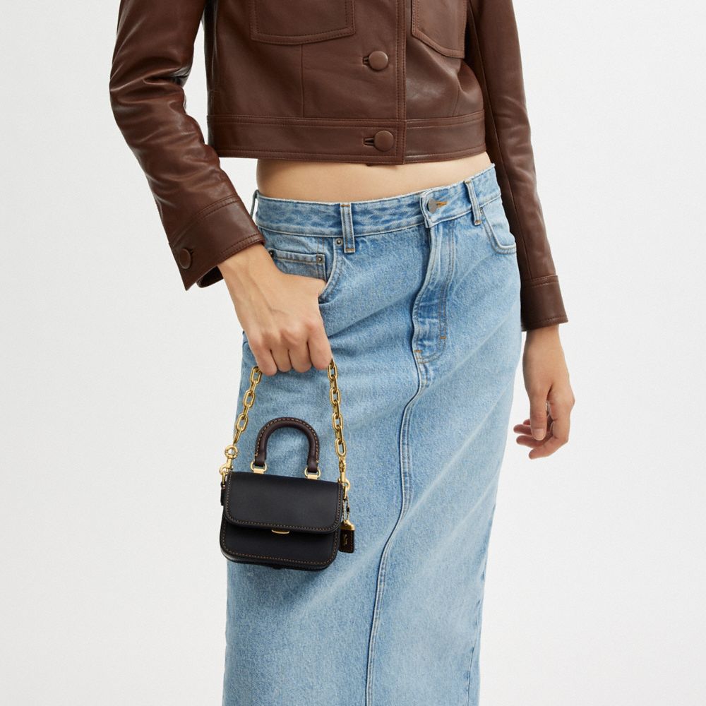 ROGUE 12 撞色設計頂部提把手袋