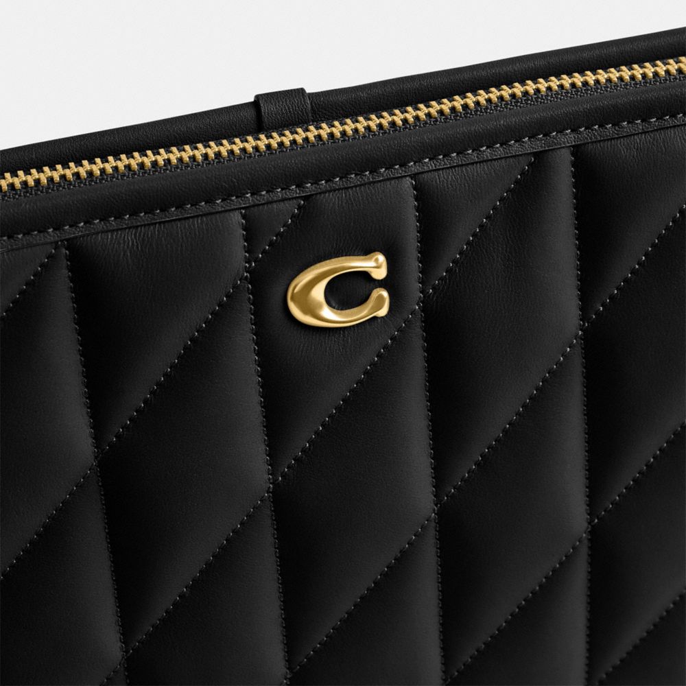 POUCH 28 絎縫手拿包