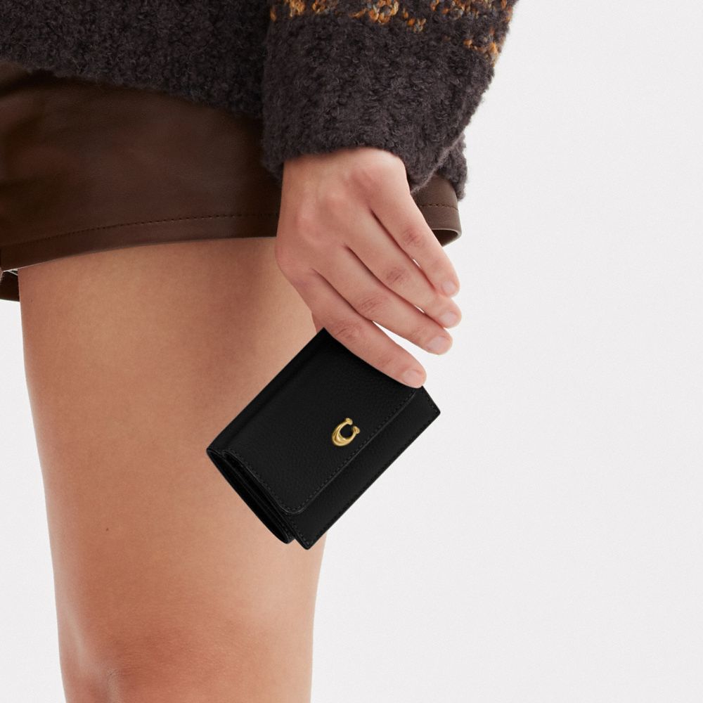 COACH Official Site Official page | ESSENTIAL MINI TRIFOLD WALLET