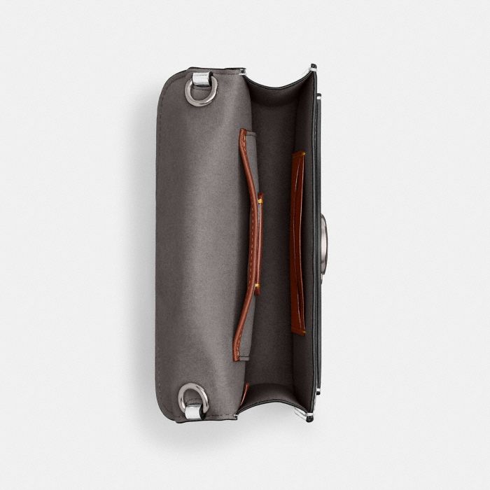 TABBY CROSSBODY IN SILVER METALLIC