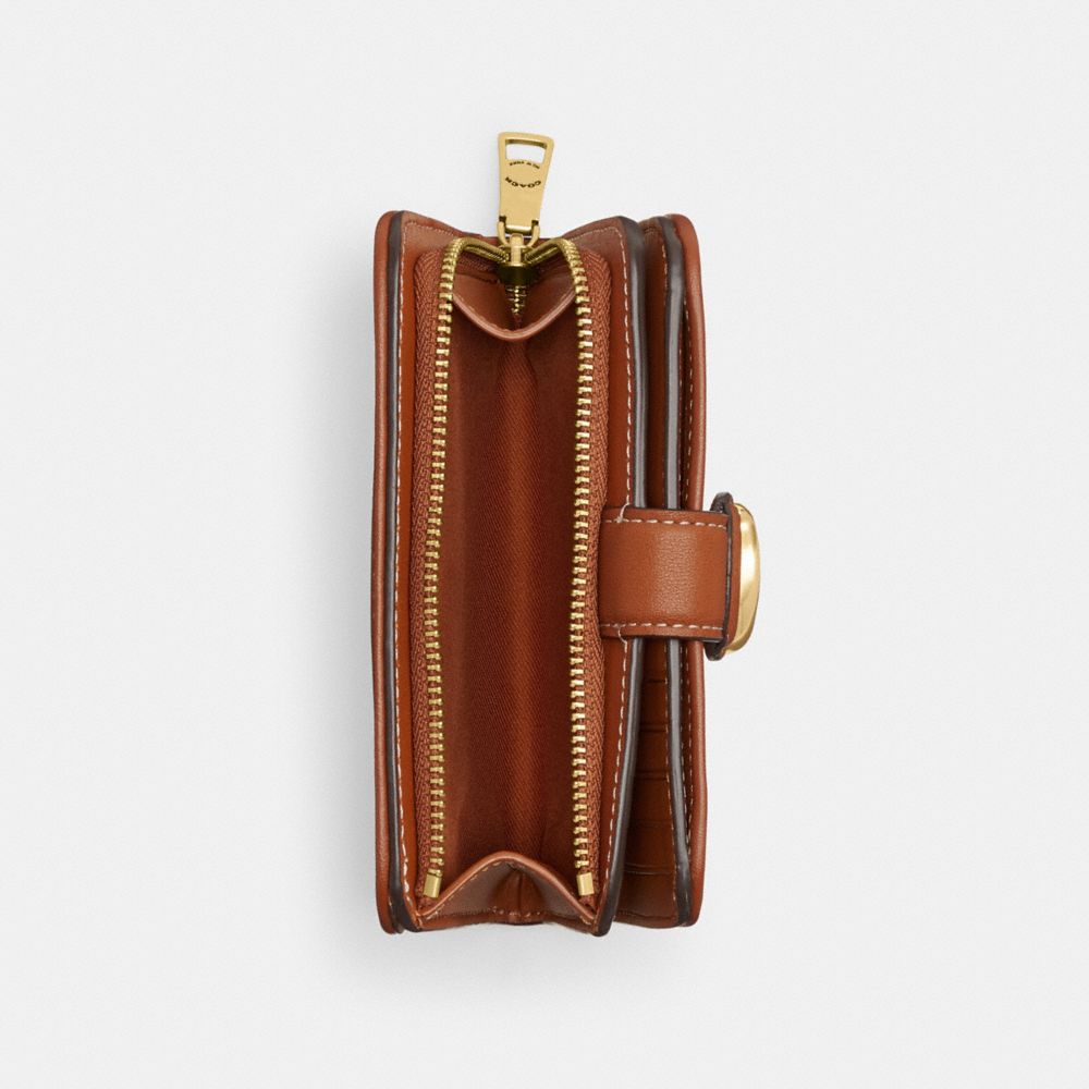 TABBY 迷你經典 SIGNATURE 緹花面料中型皮夾