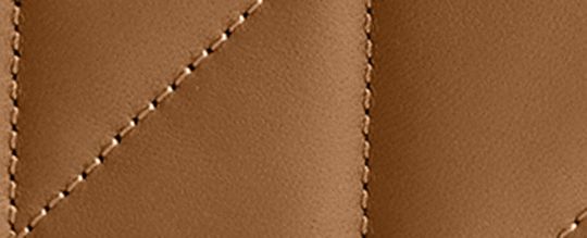 KIRA CROSSBODY BAG WITH PILLOW QUILTING-B4/HONEY BROWN