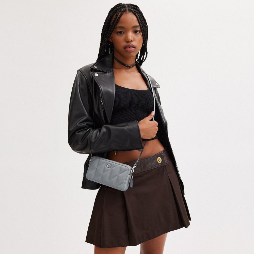 KIRA 絎縫斜背手袋