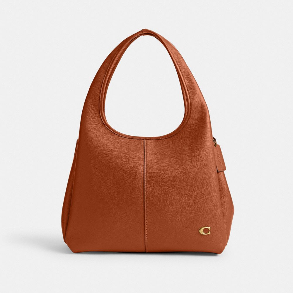 Lana Shoulder Bag - CM544 - Brass/Burnished Amber