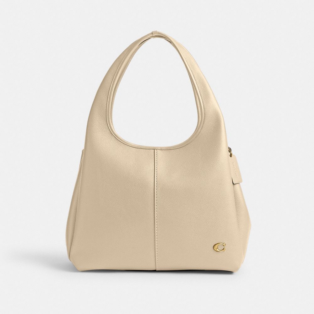 COACH CM544 Lana Shoulder Bag BRASS/IVORY