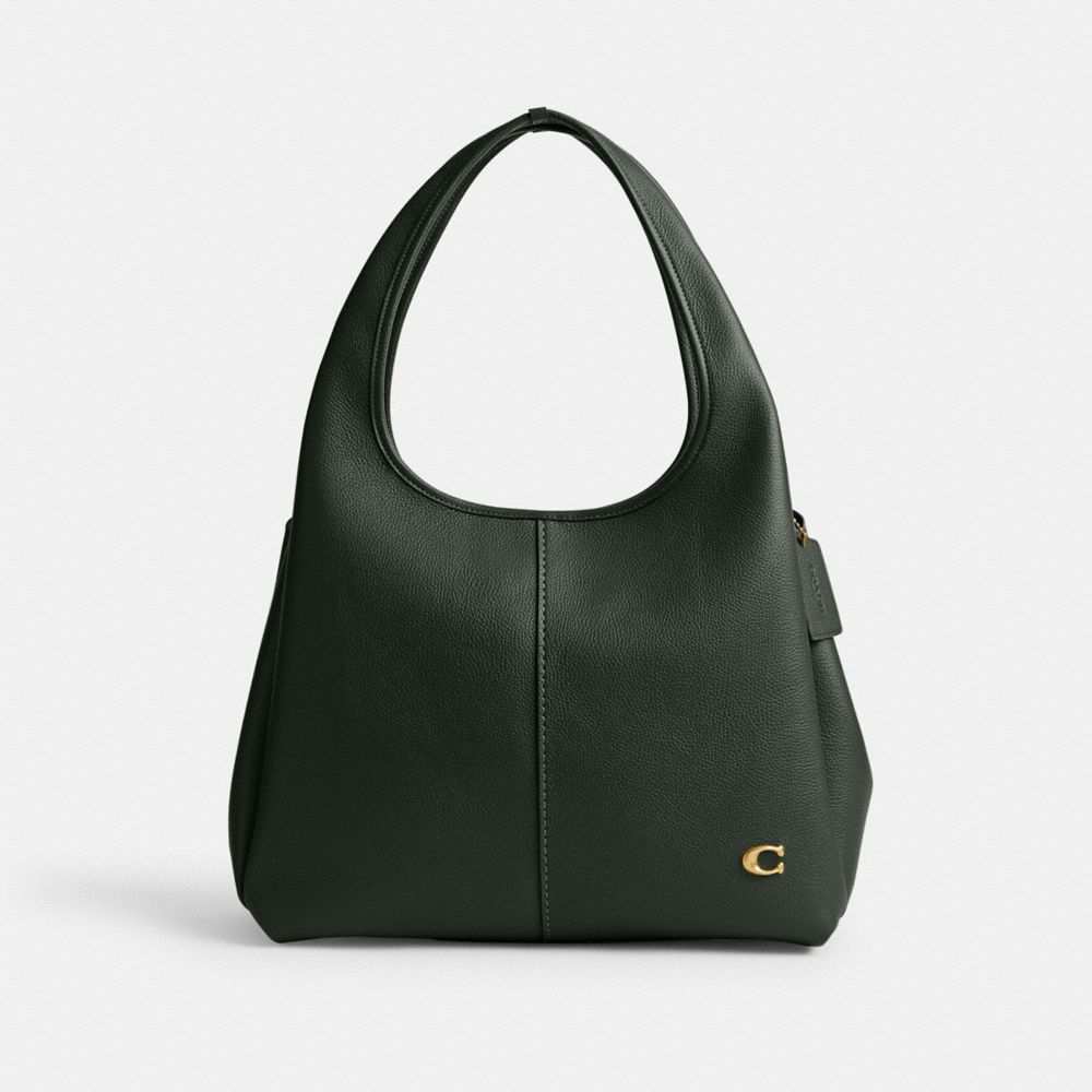 Lana Shoulder Bag - CM544 - Brass/Amazon Green