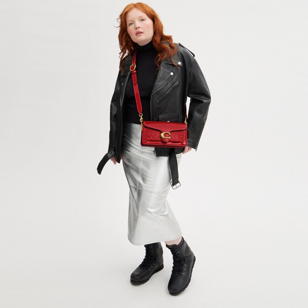 TABBY 26 經典 SIGNATURE 皮革單肩手袋