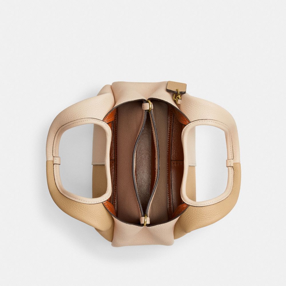 LANA 23 撞色手袋