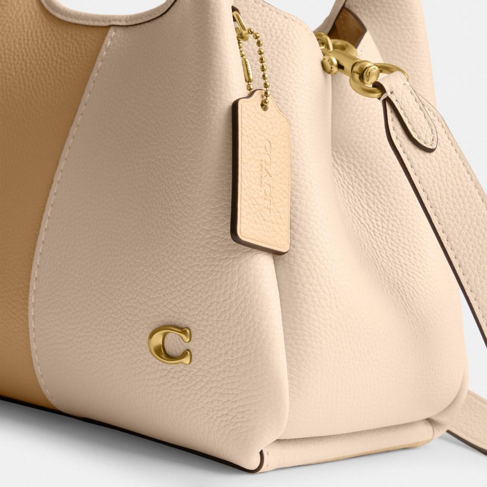 LANA 23 撞色手袋